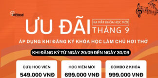 Ưu đãi lớn - Mừng khai giảng