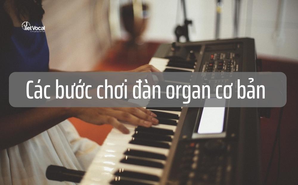 Cách bước chơi đàn organ cơ bản