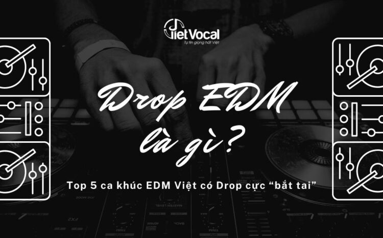 Drop là gì trong EDM? Top 5 ca khúc EDM Việt có Drop cực “bắt tai”